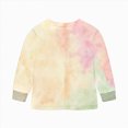 thumbnail image 5 of Toddler Baby Girls Clothes Long Sleeve Pants Tie-dye Sweatshirt Pants Kids Fall Winter 2Pcs Outfits Set 24 Months 2T 3T 4T 5T 6T 7T 8T Girl Gift Set Dailywear Set Yellow Size 8-9 Years, 5 of 9