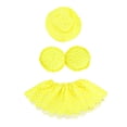 thumbnail image 3 of Atuendo para Ganso Conjunto de Bikini con Accesorios para Estatua Decorativa Material Lavable y Resistente Brinda Toque Divertido y Especial Adecuado para Reuniones al Aire Libre y Amarillo, 3 of 8
