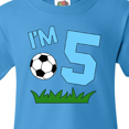 thumbnail image 4 of Inktastic I'm Five Fifth Birthday Soccer Youth T-Shirt, 4 of 5