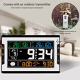 thumbnail image 2 of Digital Clock,Moon Phase Alarm  Temperature Humidity Color Display Perpetual Display Perpetual Calendar Indoor  Clock Thermometer Color dsfen Humidity C Color Clock ERYUE Indoor, 2 of 7
