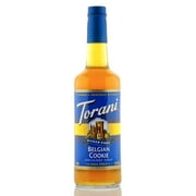 Torani Sugar Free Belgian Cookie Syrup 750 ml Glass Bottles - Single Pack