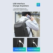 Mark Ryden حقيبة ظهر متعددة الوظائف جيوب متعددة الطبقات واجهة الكمبيوتر المحمول المستقلة واجهة Usb للماء رحلة عمل حقيبة الظهر للرجال