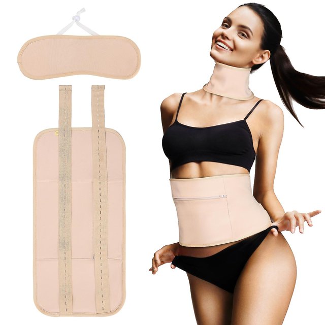 Envoltura de paquete de aceite de ricino para cintura y cuello de tiroides, paquetes de aceite de ricino orgánico reutilizables para desintoxicación del hígado, kit de estómago, tiroides Less-Beige- Teléfono móvil Teléfono móvil Accesorios para teléfonos móviles