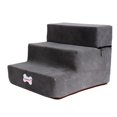thumbnail image 2 of Portable Dog Stairs Ladder Anti Slip Outdoor Pet Climbing Ramp Washable Dark Dark Grey, 2 of 7
