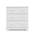thumbnail image 6 of Storkcraft Brookside 3 Drawer Modern Vertical Dresser White, 6 of 8