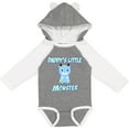 thumbnail image 3 of Inktastic Daddys little monster Boys or Girls Long Sleeve Baby Bodysuit, 3 of 5