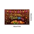 thumbnail image 3 of Fondo, pantalla de fondo, fondo de tela con temática de Acción de Gracias, serie naranja y amarilla, cosechas de Acción de Gracias, calabaza, hoja de arce, pavo, decoración de fiesta, pancarta de fond, 3 of 6