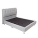 thumbnail image 3 of Box Base Cama Matrimonial DICASA Cabecera Nube Gris Claro, 3 of 8
