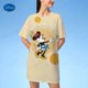 thumbnail image 1 of Summer T Shirt Disney Mickey Mouse Print Dresses Women Neck Casual Loose Tops Homewear Short Sleeve Basic Robe VestidosXL Gao Jinjia LED, 1 of 2