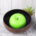 thumbnail image 4 of 2PCS Natural Coconut Shell Bowl Storage Bowl Candy Container Nuts Holder (Pattern 2 and Pattern 3), 4 of 8