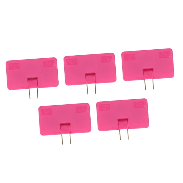 Adaptador de enchufe NikouMX 5 piezas convertidor de corriente estadounidense