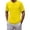 Yellow, variant on ZXLBBD Mens T-Shirts Short Sleeve Lightweight Workout Shirts for Summer Sporty Running Hiking Solid Color T-Shirts for Man Casual,Yellow,4XL