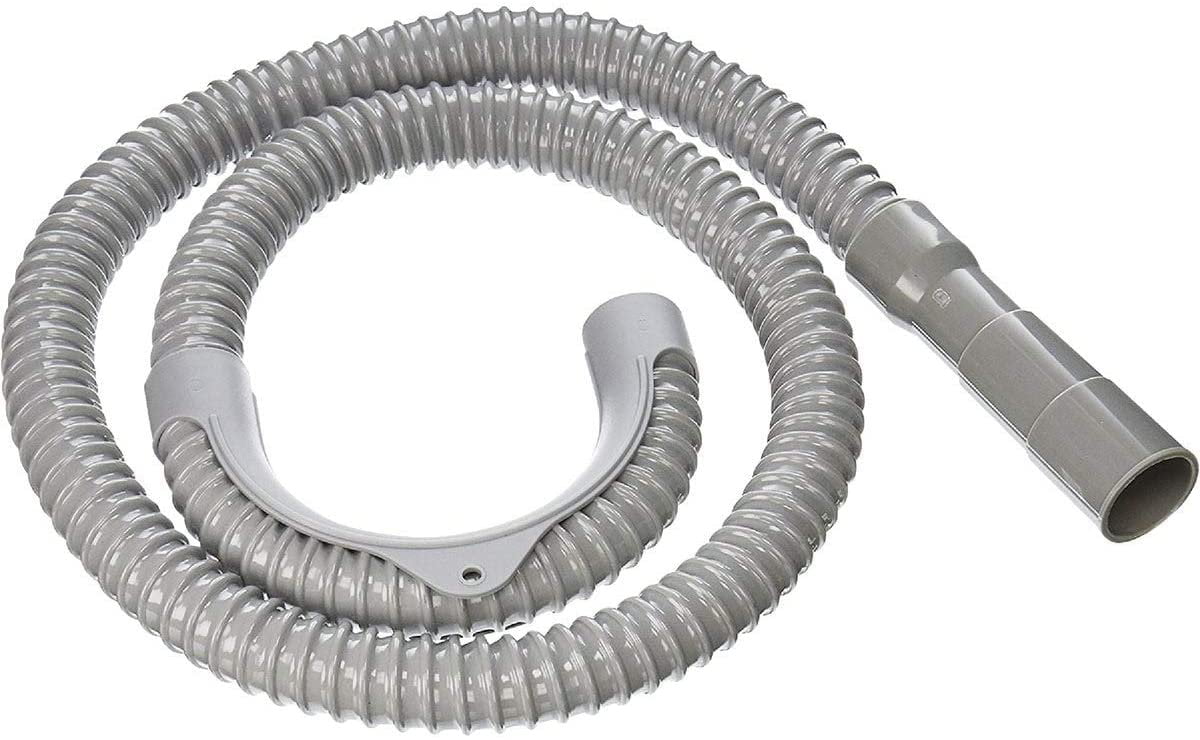 8ft Heavy-Duty Washing Machine Drain Hose with a Clamp 