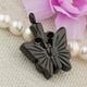 thumbnail image 3 of Hermosa cremación de mariposas recuerdo Cineraria Cineraria colgante Negro jinwen Colgante conmemorativo para mascotas, 3 of 8