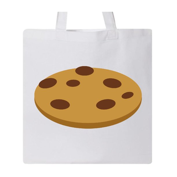 Chocolate Chip Cookie Tote Bag White One Size