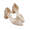 Gold, variant on Pointed Toe Chunky Heels for Women Sparkling Pumps with Rhinestone Ankle Strap Low Heels for Dress Party Wedding
