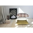 thumbnail image 4 of Bloomingville Woven Cotton and Jute Pillow, 4 of 12