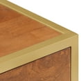 thumbnail image 4 of vidaXL Bedside Cabinet 15.7"x13.8"x19.7" Solid Mango Wood, 4 of 10