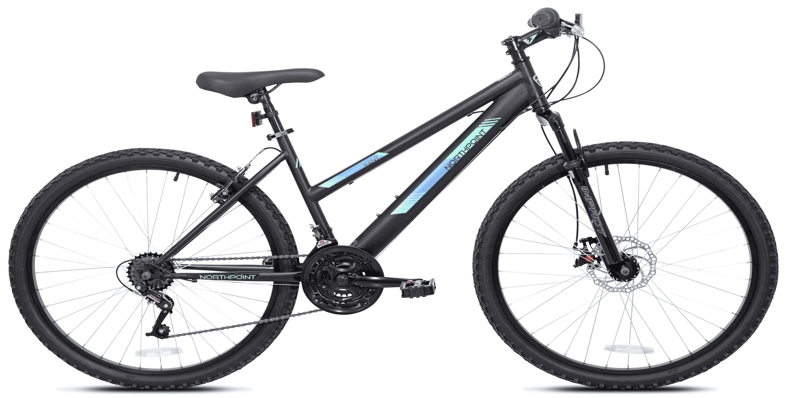 Kent 26 In. Northpoint Women's Mountain Bike, Black/Blue