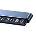 thumbnail image 2 of Car Phone Number Card Compact Universal Temporary Parking Phone Number Card Single Number, 2 of 3