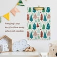 thumbnail image 5 of FMSHPON Christmas Cute Xmas Tree Stars Clipboard Hardboard Wood Nursing Clip Board and Pull for Standard A4 Letter 13x9 inches, 5 of 5