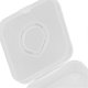 thumbnail image 5 of 5pcs Powder Puff Storage Box Holder Transparent White Breathable Dustproof Makeup Puff Container Case, 5 of 5