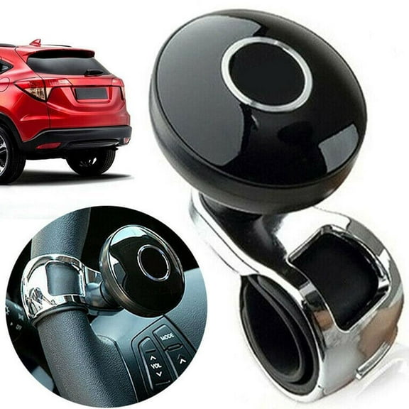 HPDL Black car steering wheel power ball high-end steering effort-saving ball direction control ball aluminum alloy auxiliary direction ball