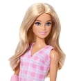 thumbnail image 3 of Barbie Fashionistas Doll #243 with Pink Arm Cast and Plaid Top and Skirt, Blonde, 3 of 6