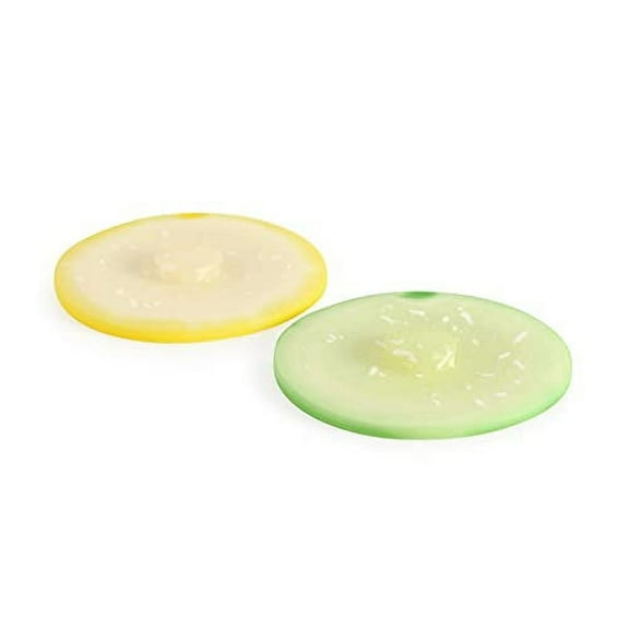Charles Viancin 10525 Silicone Cover, Yellow/Green, 12 cm