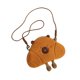 thumbnail image 2 of Capybara Crossbodybody Bag Zipper Close Travel Purse para reuniones de compras, 2 of 9