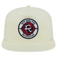 thumbnail image 2 of Men's-New Era  Cream New England Revolution 2025 Kickoff Snapback Golfer Hat, 2 of 5