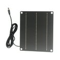JZROCKER Solar Panel Fan Set 6W Solar Cell Charging Board Plate Outdoor