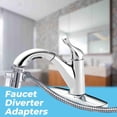 thumbnail image 2 of Pristin Tap Adapter,Tap Adapters 6pcs Brass Tap Adapters Size Kitchen Size Kitchen Tap Huiop, 2 of 6