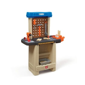 American Plastic Toys 38 Piece Deluxe Workbench Walmart Com