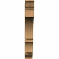 thumbnail image 4 of Ekena Millwork 5 1/2"W x 36"D x 40"H Balboa Traditional Smooth Bracket, Western Red Cedar, 4 of 13