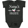 thumbnail image 3 of Inktastic Nana's Favorite- Heart Grandchild Boys or Girls Baby Bodysuit, 3 of 5