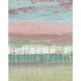 thumbnail image 2 of Goldberger, Jennifer 26x32 Gold Ornate Wood Framed with Double Matting Museum Art Print Titled - Dusted Horizon I, 2 of 4