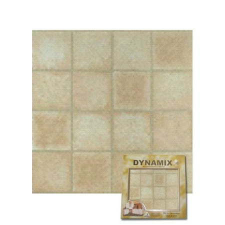 Floor Tile 1 Box Covers - Vinyl Self Stick Floor Tile 9049 - 1 Box Covers 20 Sq. Ft., Self-Adhesive Vinyl Tile - Peel & Stick By Home Dynamix