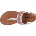 thumbnail image 6 of Kensie Girl open-toe Thong Sandal with Rhinestone Accents., 6 of 7