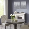 thumbnail image 2 of Madison Park Wood Glimmer Hand Embellished Canvas Set in Silver (Set of 2), 2 of 9