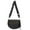 Black, variant on Pure Colour Crossbody Bag Bum Bag for Women,Spacious Wallets Purses Chest Belt Bum Bag,Oversized Bum Bag
