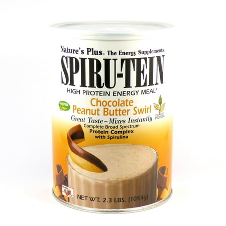 Chocolate Peanut Butter  SPIRU-TEIN Shake by Nature's Plus 2.3 Pounds