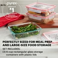 thumbnail image 5 of Pyrex Freshlock 16-piece Glass Storage Set, 5 of 7