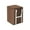 Brown#3, variant on Quilt Storage Bag Non Woven Fabric Brown Large Capacity for Dormitory Bedroom Clothing Miscellaneous Items Travel Moving 12.99*17.71*9.84 in M Sizes 1 Bag