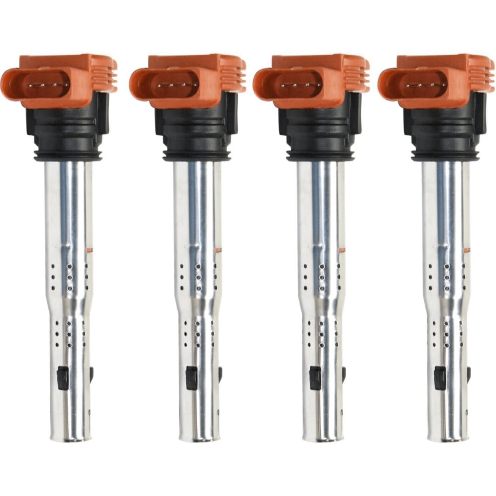 Ignition Coils Set of 4 for VW Audi Q5 A4 Quattro SQ5 Q7 A6 Porsche