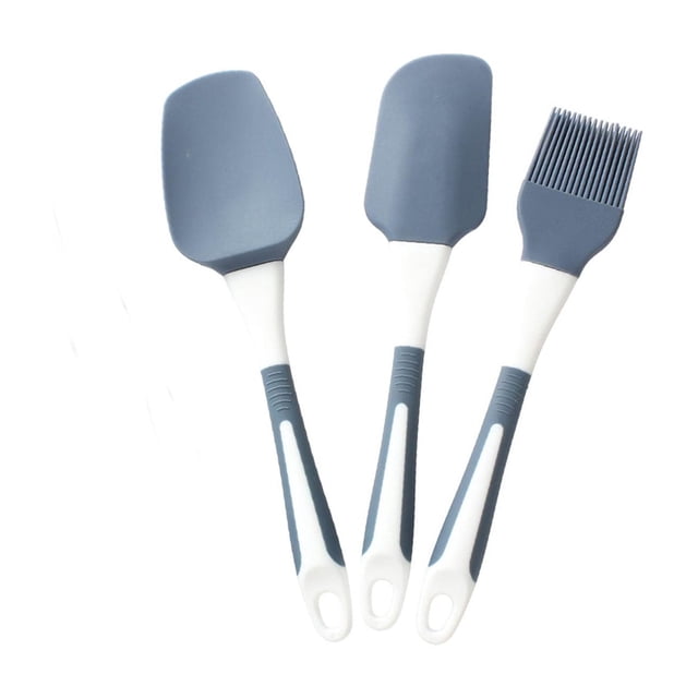fheaev Silicones Spatula Silicones Oil Brush Set Of 3 Cream Spatula Kitchenware Set Baking Tools