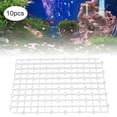 thumbnail image 2 of LHCER 10Pcs Aquarium Filter Grid, Aquarium Filter, Grid Filter Board Plate Screen For Aquarium Filter, 2 of 8