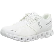 ON Men's Cloud 5 Sneakers, All White, 10