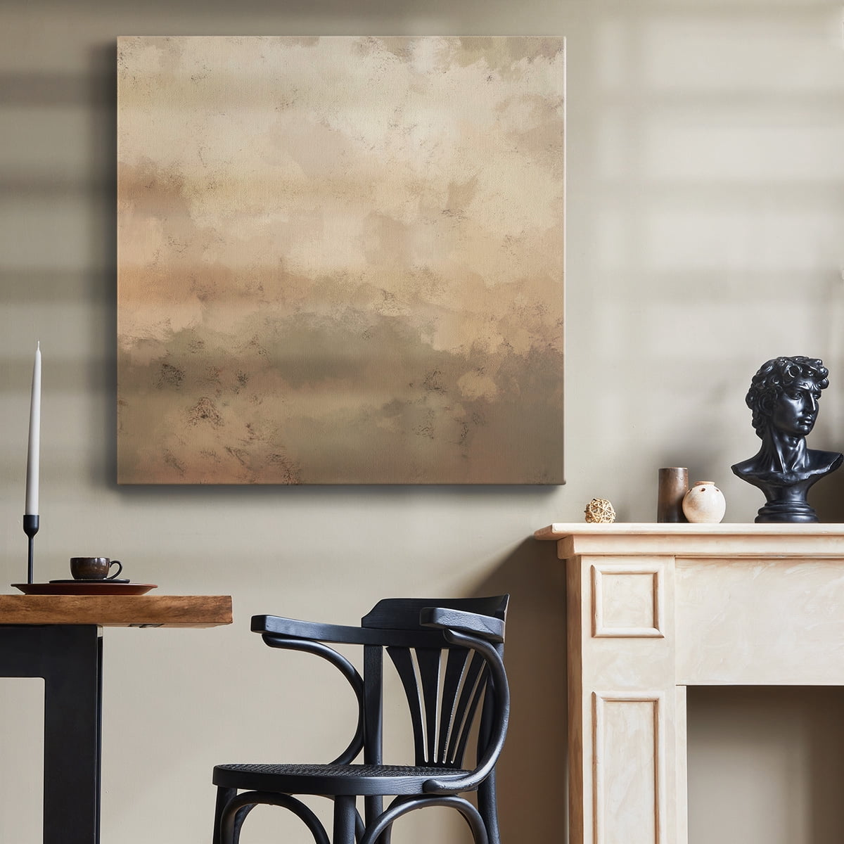 Wexford Home Freeform III-Premium Gallery Wrapped Canvas, 24" x 24" - Ready to Hang