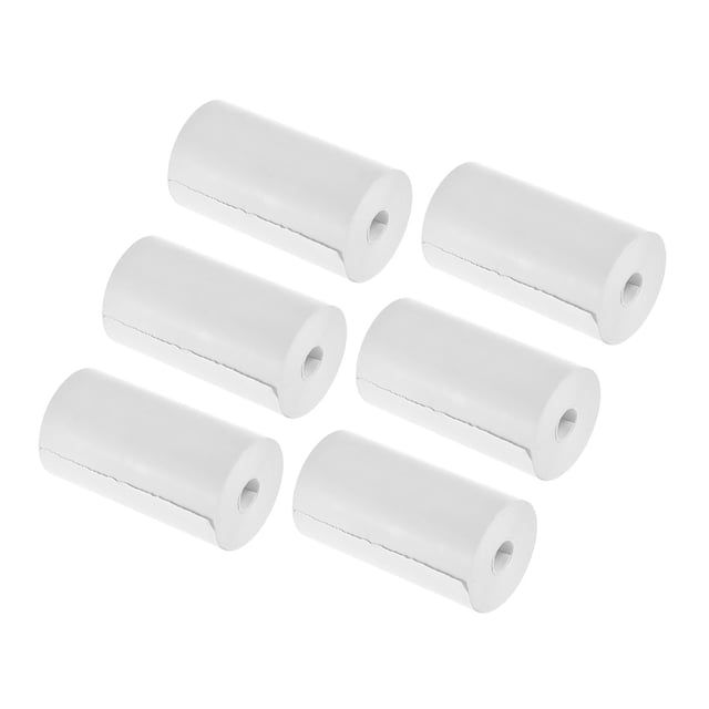 Rollo de Papel de recibo térmico Abanopi 57 * 30 mm 6 rollos Blanco